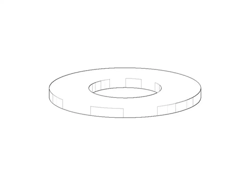 DORNBRACHT Dichtung NBR 70 ERSATZTEILE 091405012 48,0 x 23,0 x 3,0 mm, 09140501290 Galeriebild 1